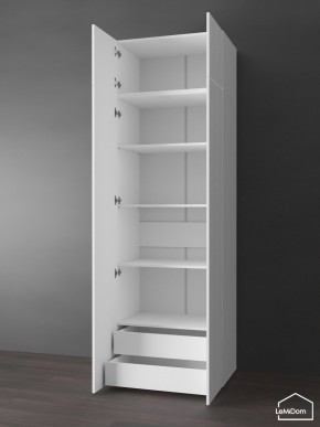 Шкаф с антресолью Linnea MHR-2POA-4 2450х800х510 (Белый-М 11.1.2) в Шадринске - shadrinsk.ok-mebel.com | фото 5