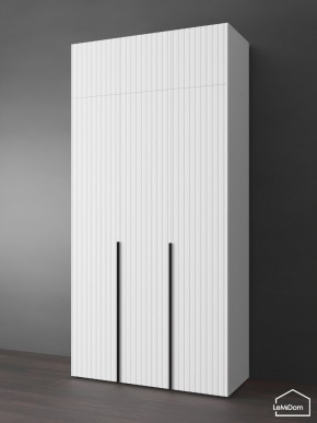 Шкаф с антресолью Linnea MHR-3A-2 2450х1200х510 (Белый-М 11.1.2) в Шадринске - shadrinsk.ok-mebel.com | фото