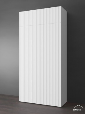 Шкаф с антресолью Linnea MHR-3POA-1 2450х1200х510 (Белый-М 11.1.2) в Шадринске - shadrinsk.ok-mebel.com | фото