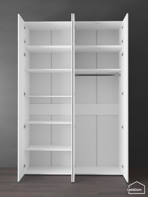 Шкаф с антресолью Linnea MHR-4POA-1 2450х1600х510 (Белый-М 11.1.2) в Шадринске - shadrinsk.ok-mebel.com | фото 4