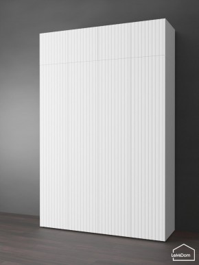 Шкаф с антресолью Linnea MHR-4POA-2 2450х1600х510 (Белый-М 11.1.2) в Шадринске - shadrinsk.ok-mebel.com | фото