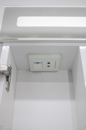 Шкаф-зеркало Аврора 60 с подсветкой LED Домино (DV8005HZ) в Шадринске - shadrinsk.ok-mebel.com | фото 10