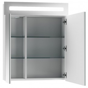 Шкаф-зеркало Аврора 60 с подсветкой LED Домино (DV8005HZ) в Шадринске - shadrinsk.ok-mebel.com | фото 2