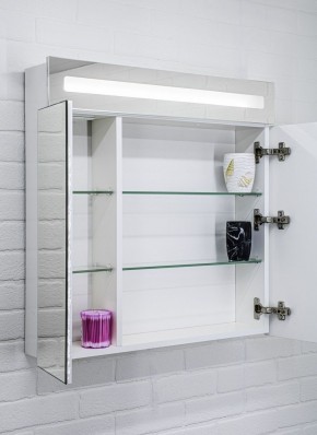 Шкаф-зеркало Аврора 60 с подсветкой LED Домино (DV8005HZ) в Шадринске - shadrinsk.ok-mebel.com | фото 7