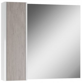 Шкаф-зеркало Uno 80 Дуб серый левый/правый Домино (DU1504HZ) в Шадринске - shadrinsk.ok-mebel.com | фото 6