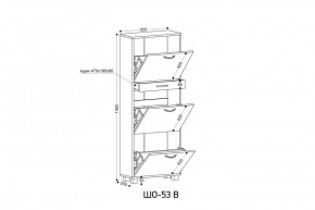 ШО-53 В тумба для обуви в Шадринске - shadrinsk.ok-mebel.com | фото 3