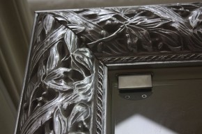 Спальный гарнитур Тиффани Premium черная/серебро в Шадринске - shadrinsk.ok-mebel.com | фото 4