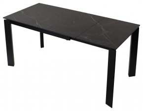 Стол CORNER 120 MATT BLACK MARBLE SOLID CERAMIC / BLACK, ®DISAUR в Шадринске - shadrinsk.ok-mebel.com | фото 8