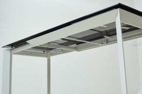 Стол CREMONA 160 KL-188 Контрастный мрамор / белый каркас, ®DISAUR в Шадринске - shadrinsk.ok-mebel.com | фото 9