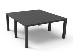 Стол раскладной Джули (Julie Double table 2 configurations) Графит в Шадринске - shadrinsk.ok-mebel.com | фото 3