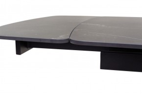 Стол RIVOLI 140 MATT BLACK MARBLE SOLID CERAMIC / BLACK, ®DISAUR в Шадринске - shadrinsk.ok-mebel.com | фото 4