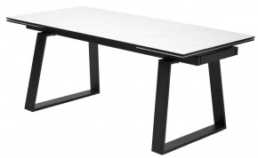 Стол VASTO 180 MARBLES KL-99 Белый мрамор матовый, итальянская керамика/ черный каркас, ®DISAUR в Шадринске - shadrinsk.ok-mebel.com | фото 4