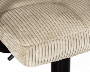 Стул барный DOBRIN KRUGER ARM BLACK, бежевый вельвет (LAR-E2041-04) в Шадринске - shadrinsk.ok-mebel.com | фото 7