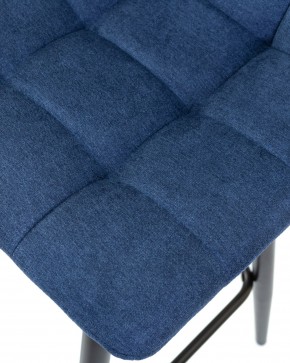 Стул барный DOBRIN NICOLE, черные матовые ножки, синяя ткань (UF860-14B) в Шадринске - shadrinsk.ok-mebel.com | фото 8