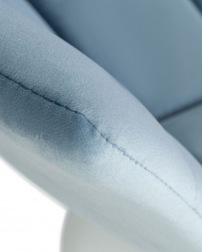 Стул барный DOBRIN TAILOR WHITE, пудрово-голубой велюр (MJ9-74) в Шадринске - shadrinsk.ok-mebel.com | фото 10