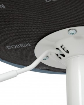 Стул барный DOBRIN TAILOR WHITE, пудрово-голубой велюр (MJ9-74) в Шадринске - shadrinsk.ok-mebel.com | фото 7