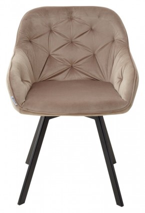 Стул GALE 360 град. поворот. BLUVEL-40 BEIGE, велюр/ черный каркас, М-City в Шадринске - shadrinsk.ok-mebel.com | фото 6