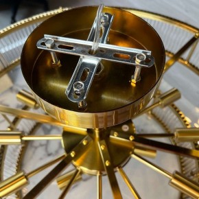 Светильник на штанге Imperiumloft RH Marais Round Chandelier 40,2668 в Шадринске - shadrinsk.ok-mebel.com | фото 15