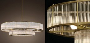 Светильник на штанге Imperiumloft RH Marais Round Chandelier 40,2668 в Шадринске - shadrinsk.ok-mebel.com | фото 2