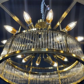 Светильник на штанге Imperiumloft RH Marais Round Chandelier 40,2668 в Шадринске - shadrinsk.ok-mebel.com | фото 5