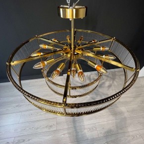 Светильник на штанге Imperiumloft RH Marais Round Chandelier 40,2668 в Шадринске - shadrinsk.ok-mebel.com | фото 8