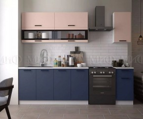 ТЕХНО Кухонный гарнитур 2,0 м Компоновка №2 в Шадринске - shadrinsk.ok-mebel.com | фото 3