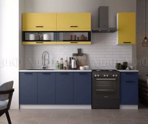 ТЕХНО Кухонный гарнитур 2,0 м Компоновка №2 в Шадринске - shadrinsk.ok-mebel.com | фото 4