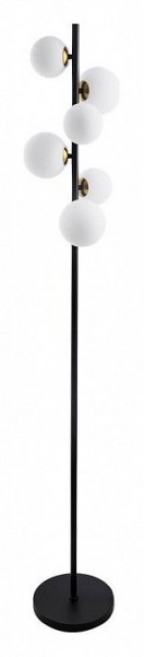 Торшер Arte Lamp Gemini A2243PN-6BK в Шадринске - shadrinsk.ok-mebel.com | фото