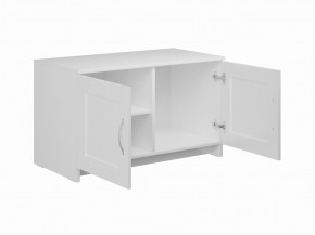 Тумба СИРИУС двухдверная низкая, цвет белый в Шадринске - shadrinsk.ok-mebel.com | фото 2