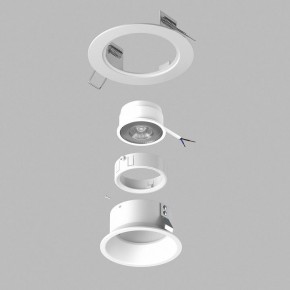 Встраиваемый светильник Lightstar Domino D61606WMOD в Шадринске - shadrinsk.ok-mebel.com | фото 3