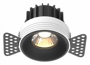 Встраиваемый светильник Maytoni Round DL058-12W3K-TRS-B в Шадринске - shadrinsk.ok-mebel.com | фото