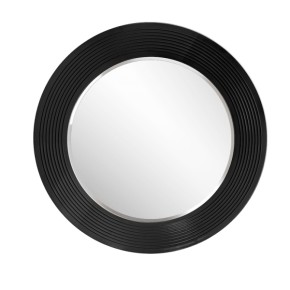 Зеркало круглое черный (РМ/02(S) в Шадринске - shadrinsk.ok-mebel.com | фото
